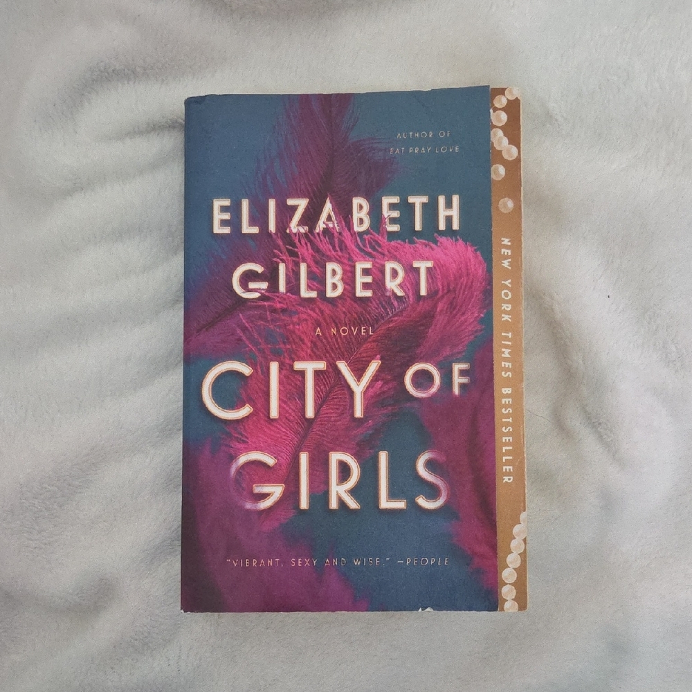Elizabeth Gilbert 'City of Girls' Book - Blue and Pink Cover